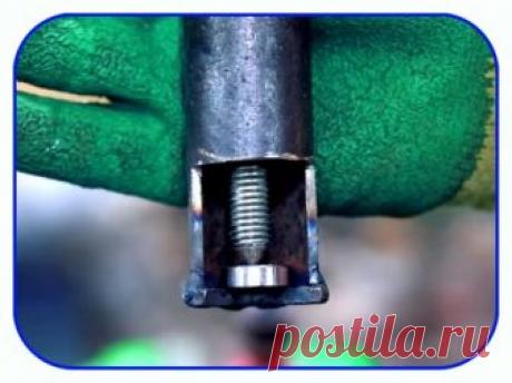 Выпрессовыватель подшипников своими руками Доброго времени суток, уважаемые самоделкины!Эта статья будет полезна всем, кому приходится выпрессовывать подшипники. Автор канала "Be Creative" покажет, как он сделал простейшее приспособление для этих работ. Самоделка очень проста и не требует никакого сложного инструмента. Материалов