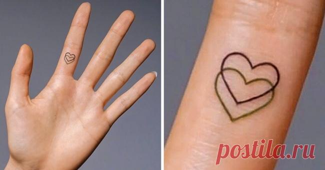 20+ татуировок, которые будут круто смотреться на ладонях . Милая Я