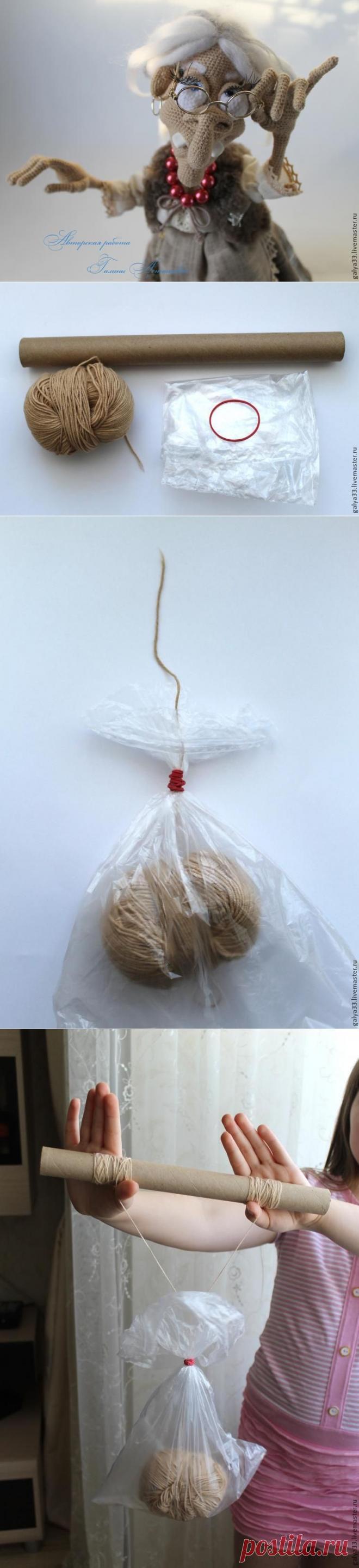 Как разделить толстую пряжу на несколько нитей