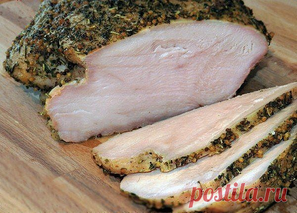 Куриные грудки по особой технологии

Мясо получается сочное, вкусное, больше похожее на ветчину, чем на курицу.

Ингредиенты:
- 4 куриные грудки
- 1 л молока
- соль
- любимые вами специи