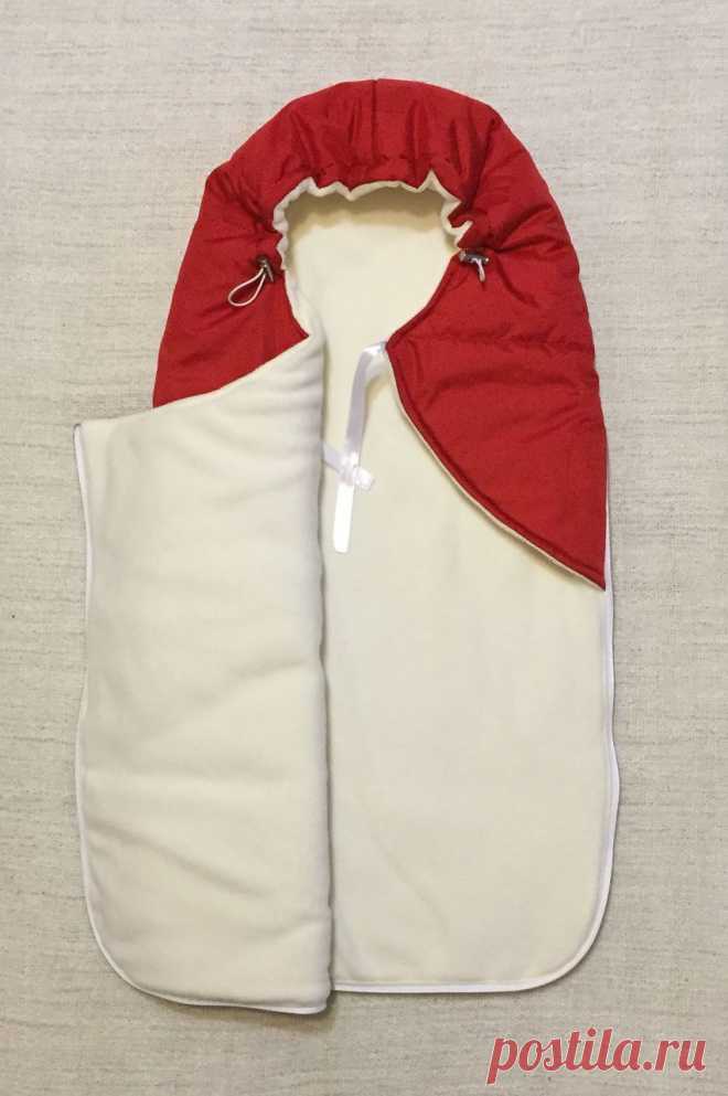 Конверт на выписку весна/осень "Земляника"