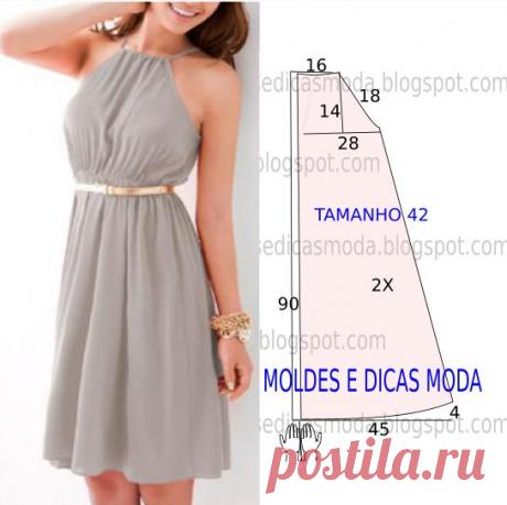 12 стильных платьев своими руками на любой случай с шаблонами