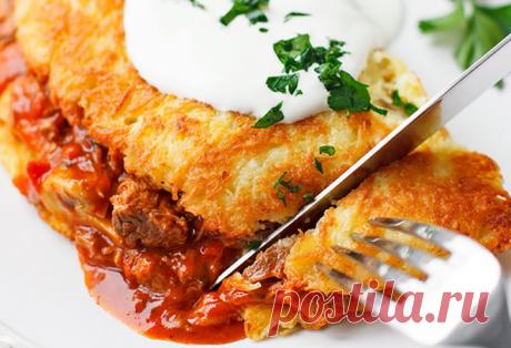 Картофельная лепешка Мешок Разбойника