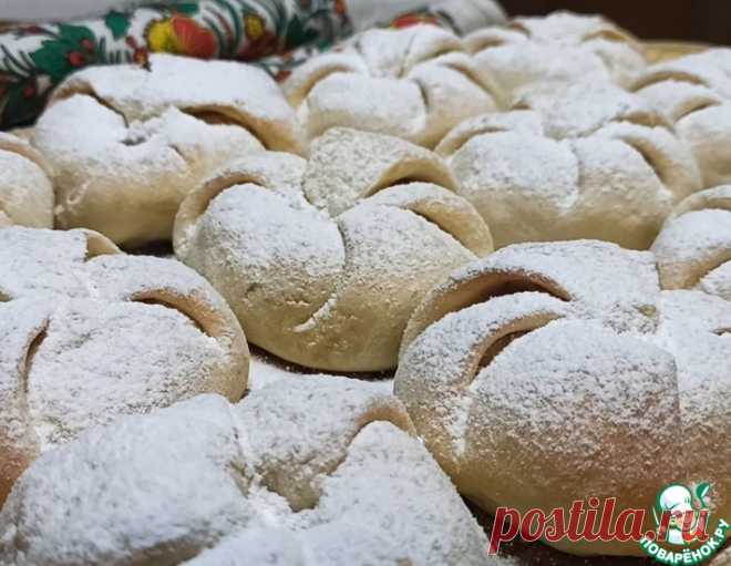 Яблочное лакомство в нежном песочном тесте – кулинарный рецепт