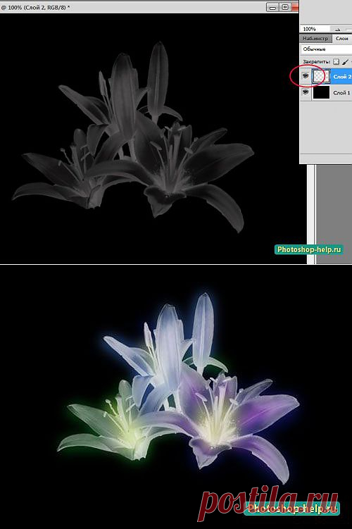 Как раскрасить кисть в фотошопе. Подробный урок » Уроки фотошопа - Все для Adobe Photoshop / Photoshop-help.ru