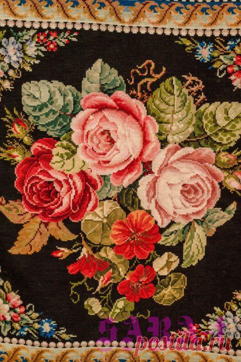 старинные схемы вышивки крестом