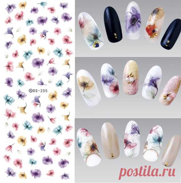 Великолепные наклейки в виде цветов преобразят Ваши ногти и сделают их неповторимыми и уникальными. Данные наклейки переносятся на ногти с помощью воды, а затем достаточно просушить ногти феном.
US $0.90 / шт.