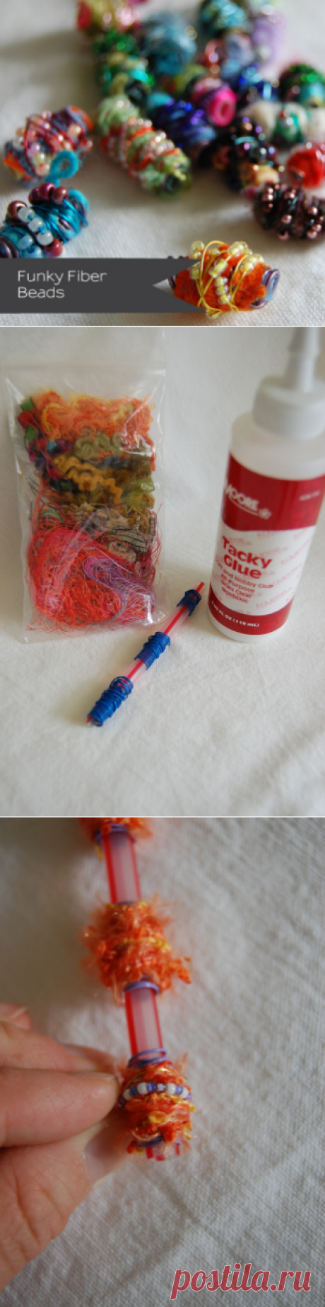 Tutorial: Funky Fiber Beads | Feathered Nest Studio