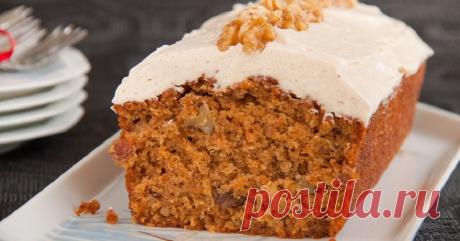 Божественно вкусный десерт: морковный пирог по проверенному рецепту. Безопасно для фигуры!
