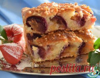 Сливовый пирог – кулинарный рецепт