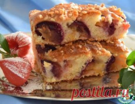 Сливовый пирог – кулинарный рецепт