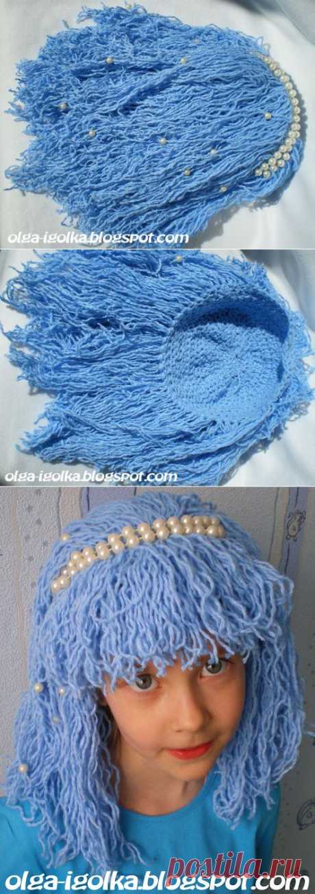 Иголкин уголок / The Needle Nook: Парик из пряжи/ The Yarn Wig