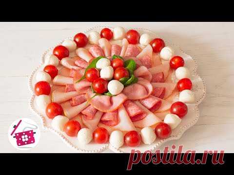 Как УКРАСИТЬ Новогодний Стол БЫСТРО и Просто? Красивая МЯСНАЯ НАРЕЗКА на Новый Год 2020 Готовим дома