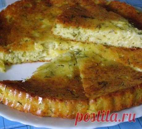 Вкуснейший сырный пирог