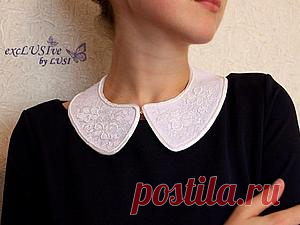 МАСТЕРИМ  ВОРОТНИК--ЛО---Мастер-Классы. Ярмарка Мастеров - ручная работа, handmade