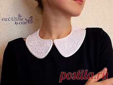 МАСТЕРИМ  ВОРОТНИК--ЛО---Мастер-Классы. Ярмарка Мастеров - ручная работа, handmade