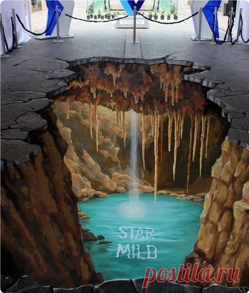 3D pисунки нa aсфaльтe — Сделай сам, идеи для творчества - DIY Ideas