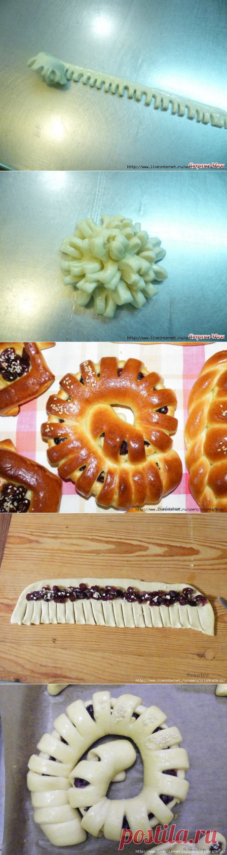 Красивая фигурная выпечка