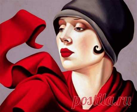 ✿ღ✿Художник Catherine Abel. Красота и нежность в стиле Арт-Деко✿ღ✿