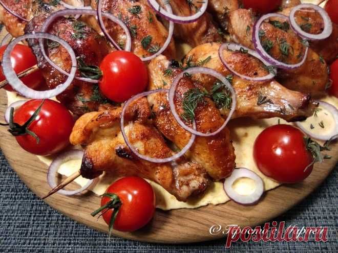 Покупаю куриные крылышки и готовлю из них 