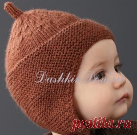 Вязание шапочек для детей.