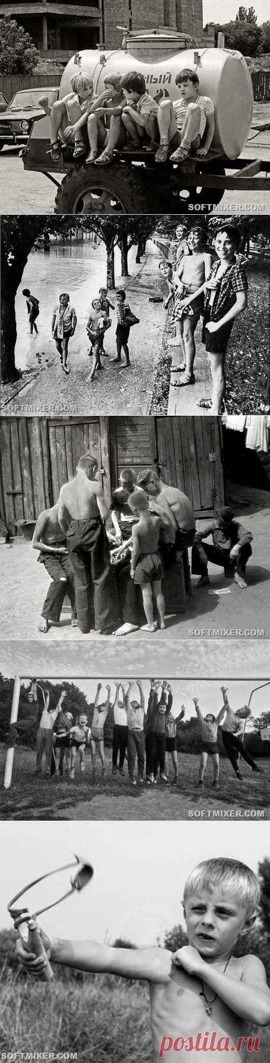 “Дворовые затеи” советских детей / Назад в СССР / Back in USSR