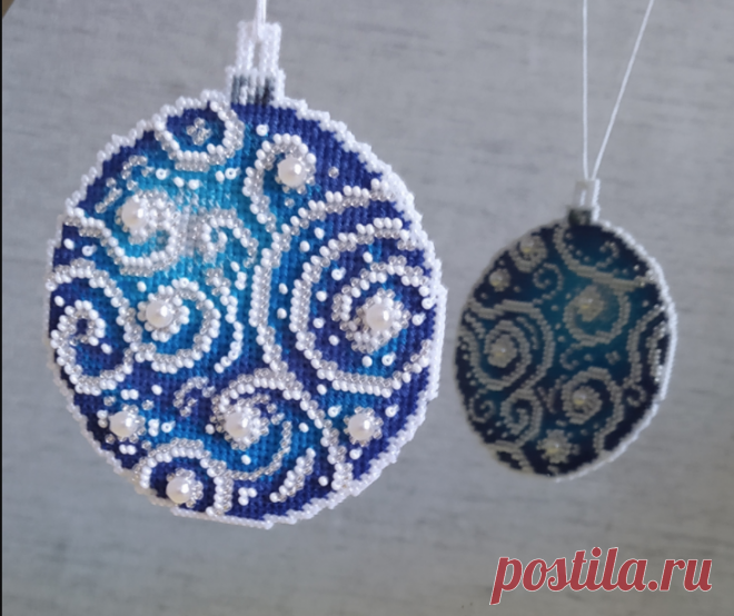 Готовимся к Новому году. Украшаем елку, вышиваем флажки и картинки - 3 | Вышивка и акварель | Яндекс Дзен