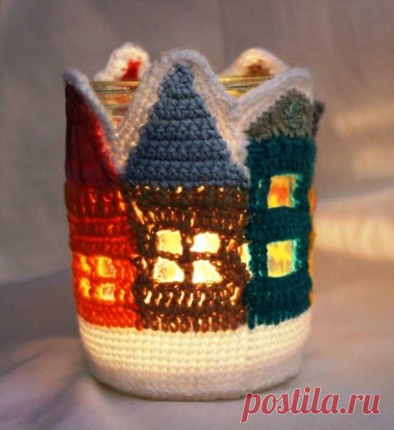 Вязаные новогодние украшения: домики, шарики, снежинки | Рукоделие в жизнь | Павлычева Ирина | Дзен