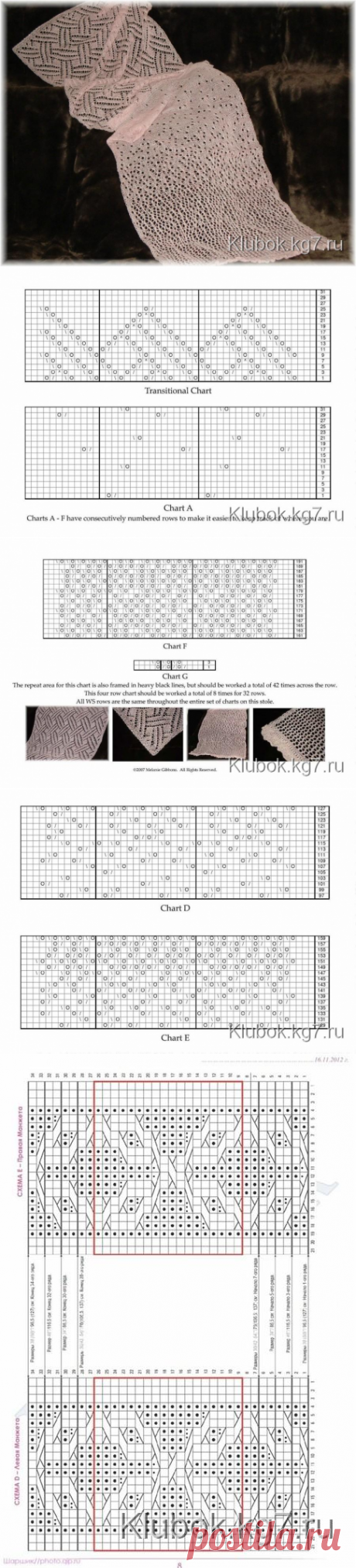 &quot;КАПЕЛЬКИ ДОЖДЯ НА СТЕКЛЕ&quot; НЕРЕГУЛЯРНЫЙ АЖУР | Клубок