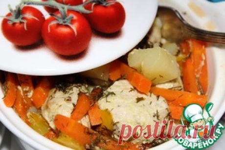 Жаркое из индейки в горшочке - кулинарный рецепт