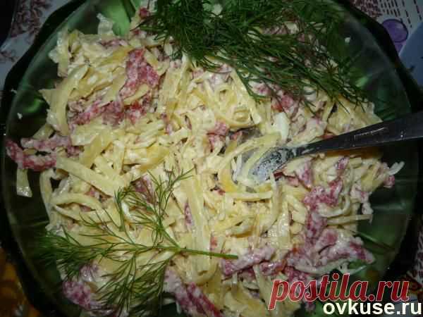 салат "Загадка" - Простые рецепты Овкусе.ру