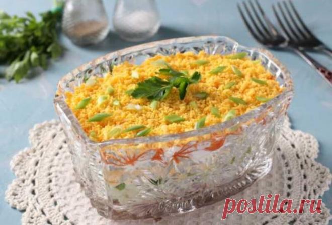 Салат Печень Трески Под Шубой Вкусный слоёный салат Печень трески под шубой, который подойдёт как для будней, так и для праздничного стола.