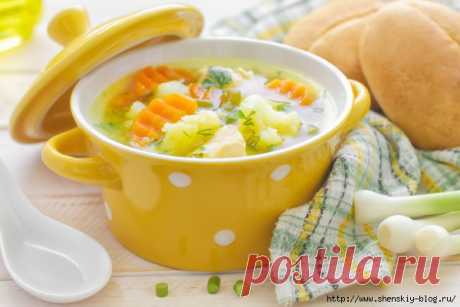 Два очень простых и вкусных супчика своими руками!