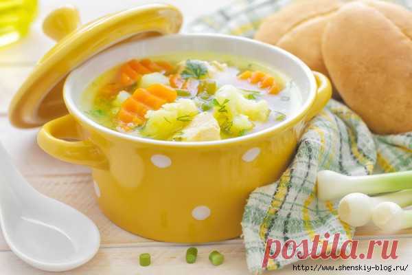 Два очень простых и вкусных супчика своими руками!
