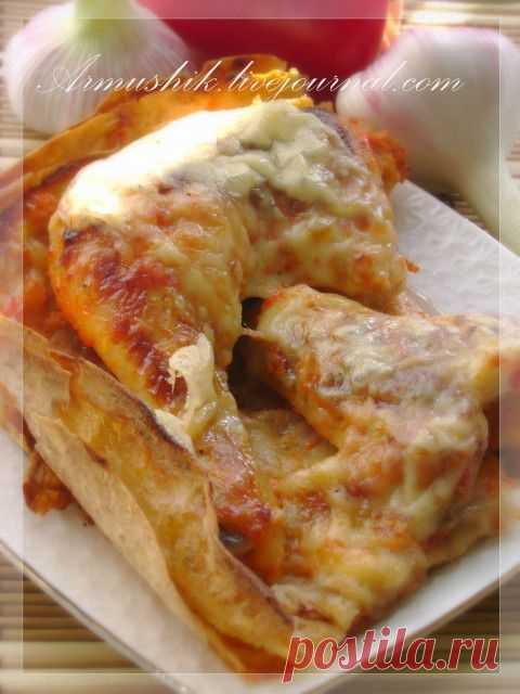 ВКУСНО С АРМУШИК - Курица на лаваше по-армянски