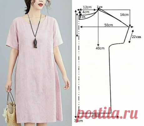 Простые выкройки для повседневной одежды. | О рукоделии, и не только. 🧵✂️👜 | Яндекс Дзен