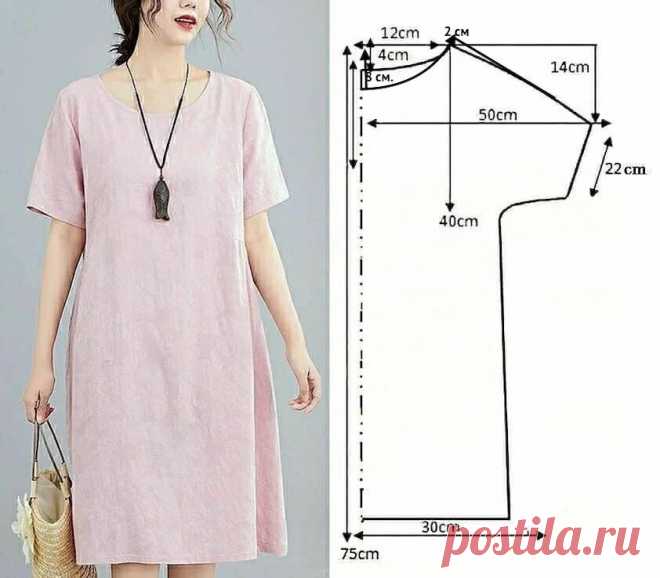 Простые выкройки для повседневной одежды. | О рукоделии, и не только. 🧵✂️👜 | Яндекс Дзен