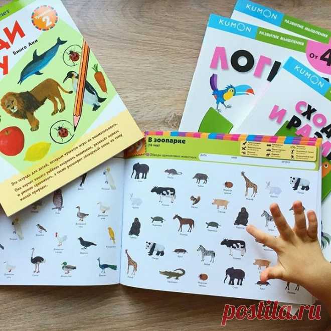 Хотим поделиться отзывом @s4astlivayaira: - Когда я узнала о Кумонах, большинство из них Милана уже переросла. А те, что были по возрасту казались мне скучными. Да и что весёлого и занимательного может быть в обучении сложения, умножения, дробей и тд.? Зато новые Кумоны😍 И для малышей, и для деток постарше! Я уже говорила о Егоровых фаворитах-книгах с наклейками Транспорт и Зоопарк. И я боялась, что тетради для более старшего возраста станут скучнее. Ха! Новинки "Найди пару" крутые!…