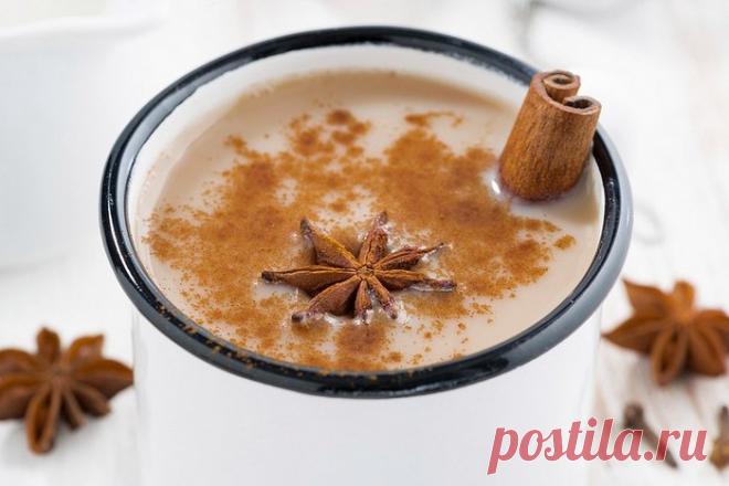 Польза молока со специями