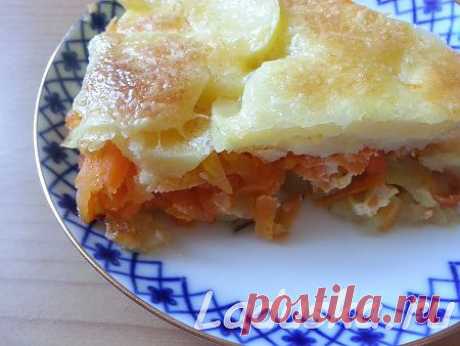 Рыбный торт