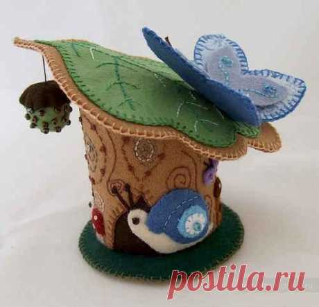 Будь модной! сумки из фетра своими руками, схема. Модная одежда