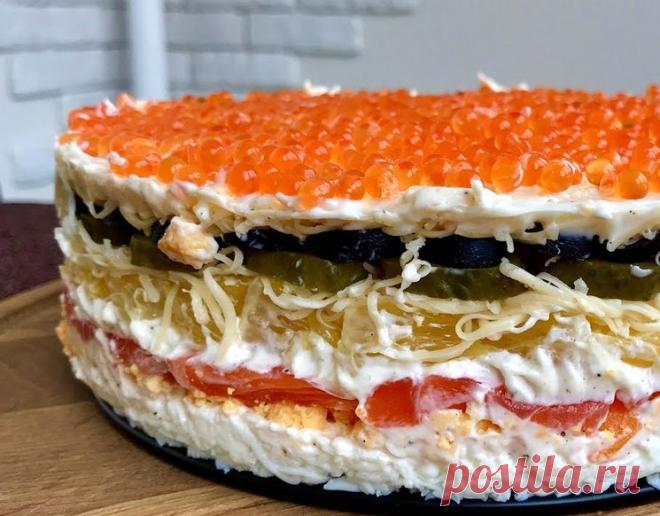 Салат «Русалочка» с форелью и апельсинами — рецепт для праздничного меню | ВокругСада.ру