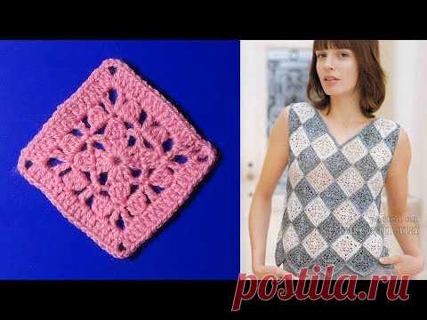Квадратный мотив для топика. МК.