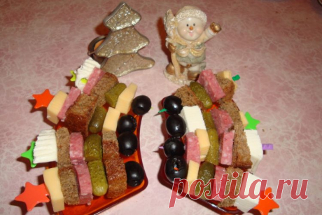 Канапе на праздничный стол
