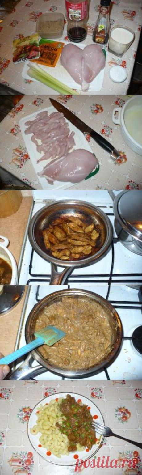 Кулинар 2010: Куриная грудка в сливочно-сухарном соусе