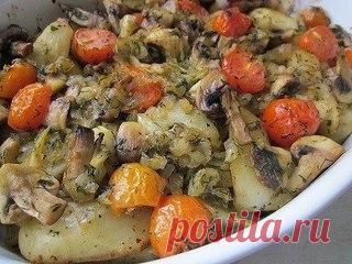 Картофель, запеченный с грибами и томатами

Ингредиенты:

Картофель —1 кг
Показать полностью…