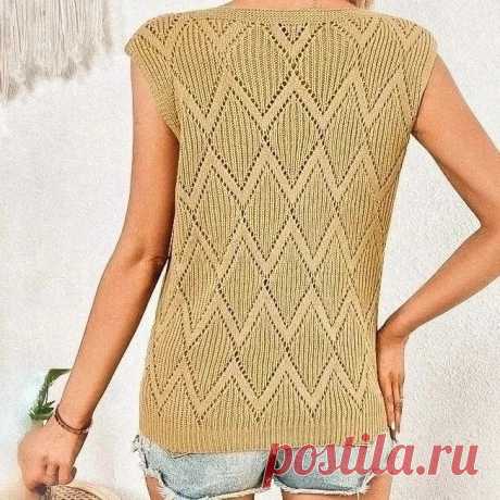​Вязаный топ