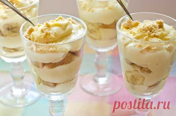 Творожно-банановый крем

Нежный сладкий крем чудесно подходит для легкого завтрака.

Ингредиенты:

Мягкий творог – 200 г
Йогурт без добавок – 100 г
Мед – 1 ст.л.
Банан – 1 шт.

Приготовление:

1. Банан очистить, поломать на куски и отправить в блендер вместе с йогуртом и творогом. 
2. Взбить на средней скорости. Добавить ложку меда, продолжая взбивать еще несколько минут. 
3. Должен получится воздушный, густой крем. Готовый десерт разложить в креманки и украсить кусочками ...