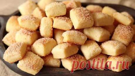 Вкусное печенье на кефире