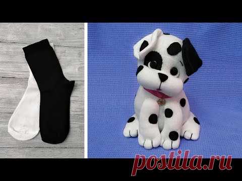 Милейший Щеночек  Далматина из Носков